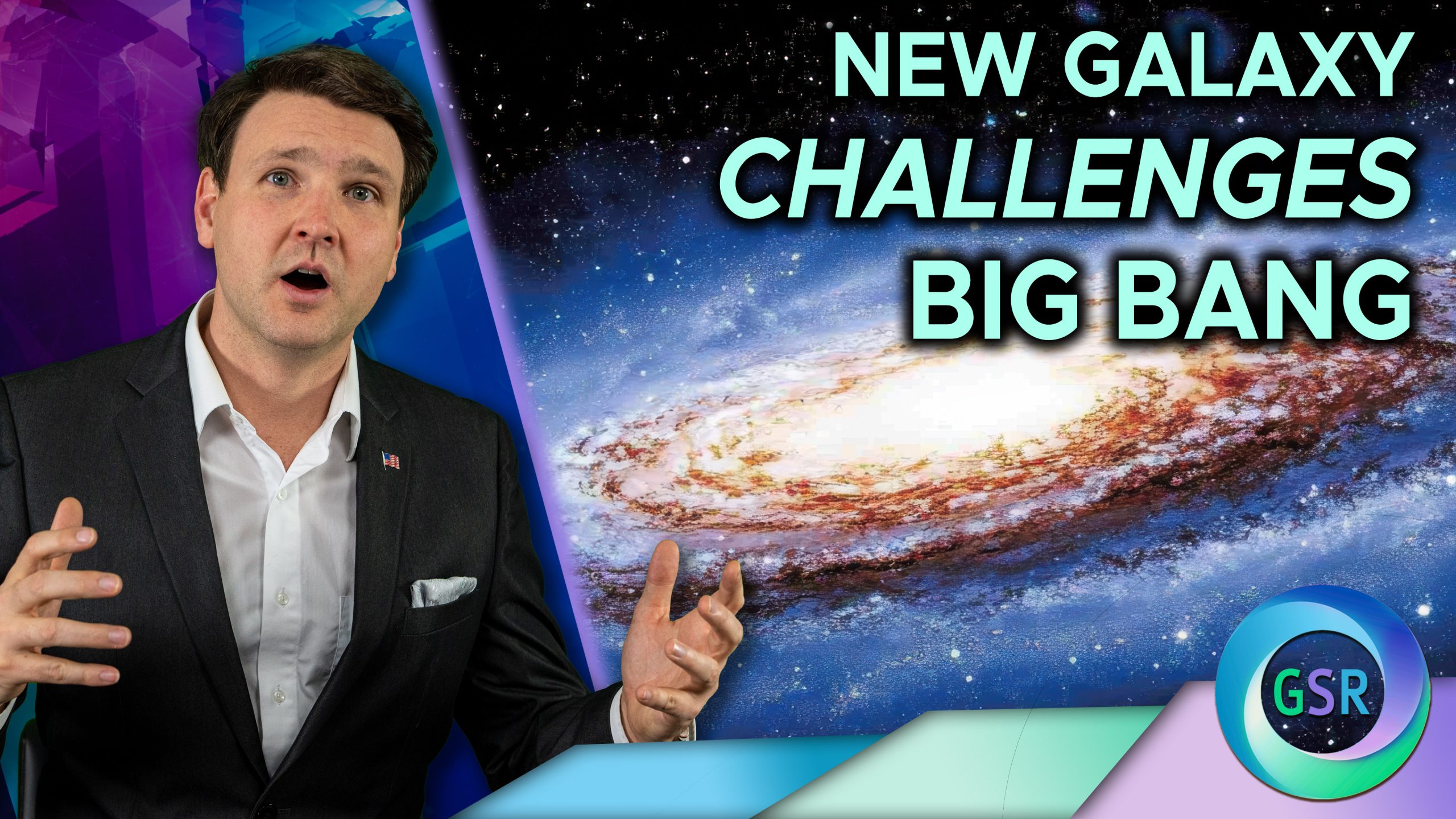 New Galaxy Challenges Big Bang